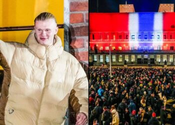 50,000 njerëz mbushin sheshin kryesor të Oslos për të festuar kualifikimin për Botërorin 2026.