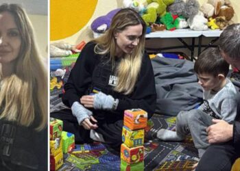 Angelina Jolie në Kherson, ylli nga Hollivudi viziton një maternitet dhe spital në Ukrainë.