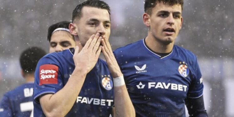 Arbër Hoxha vazhdon të imponojë në Kroaci, realizon 2 gola në ndeshjen me Varazdin.