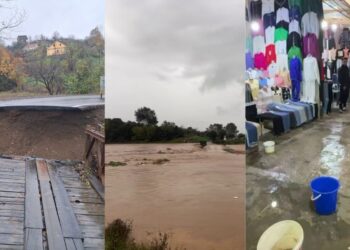 Dëmet nga përmbytjet, vështirësi në të gjithë vendin për shkak të shiut të vazhdueshëm.