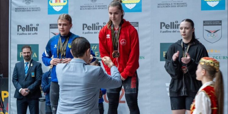 Enkileda Carja fiton titullin e Kampiones së Europës për të Rinj dhe U23