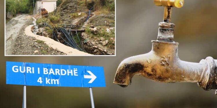 Fiks Fare: "Ujësjellësi është ndërtuar, por mungon uji", 219 milionë lekë të humbura. Banorët e Gurit të Bardhë vazhdojnë pa ujë pas investimit të ri.