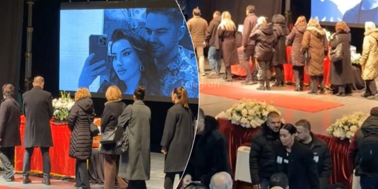 Humben jetën si rezultat i një ataku në zemër, fillon ceremonia e varrimit për Shpat Kasapin në Pallatin e Kulturës në Tetovë.