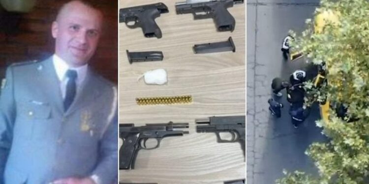 Ish-ushtari në Tiranë arrestohet për trafikimin e armëve dhe narkotikëve për grupe kriminale