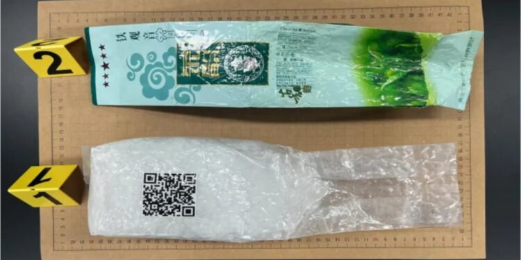 Korea e Jugut fsheh lëndët narkotike në paketat e çajit, zbulimi i rrjetit të trafikut u realizua përmes gjurmuesve.