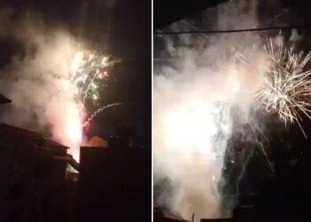 Kushtetuesja riaftësoi detyrën, mbështetësit e Veliajt festojnë me fishekzjarre pranë burgut të Durrësit.