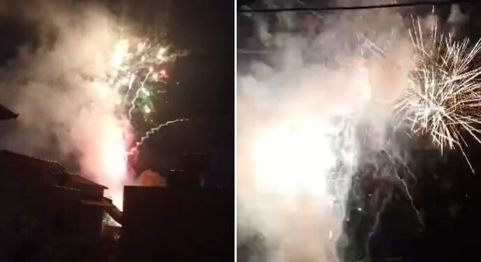 Kushtetuesja riaftësoi detyrën, mbështetësit e Veliajt festojnë me fishekzjarre pranë burgut të Durrësit.