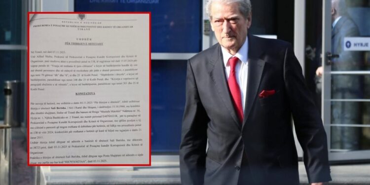 LAJM I FUNDIT: Berisha nuk u shfaq për të respondur mbi 21 Janarin, SPAK reagon: Dërguam fletëthirrje në shtëpi, por u kthye me shënimin…