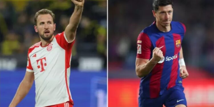 Lewandowski dhe Milani: Barcelona po shqyrton zëvendësimin me Kane.