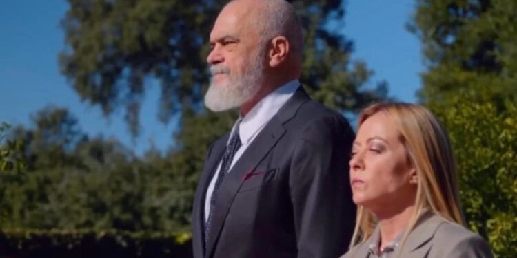 Në Romë po mbahet një takim mes qeverisë Meloni dhe asaj të Ramës.