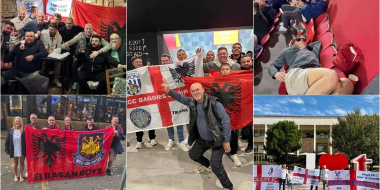 Nga festat në sheshet e Tiranës deri te gjumi në shkallët e stadiumit: Si tifozët e shndërruan ndeshjen Shqipëri-Angli në një spektakël të paharrueshëm.