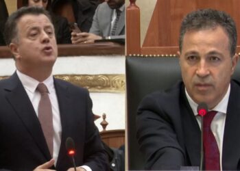 "Noka përball Kakushin: 'Je ushtar, por jo kryetar'" - përplasje mes Nokes dhe kryeparlamentarit Peleshit.