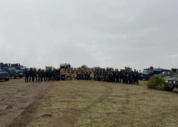 Policia dhe KFOR-i realizojnë stërvitje në veri.