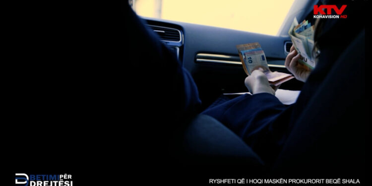 Prokurori i akuzuar për ryshfet, Beqë Shala, lë paraburgimin dhe përballet me arrest shtëpiak.