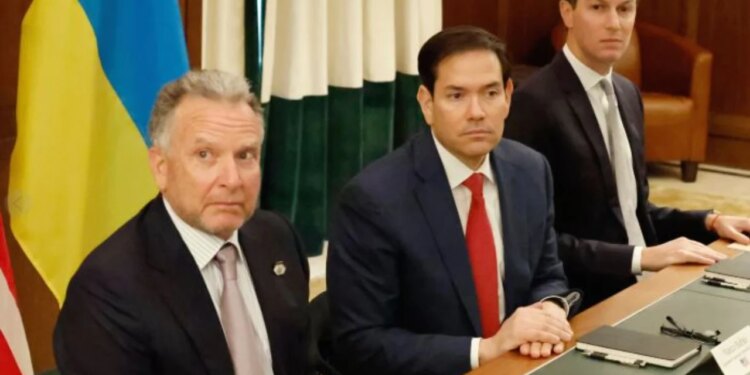 Propozimi amerikan për zgjidhjen e konfliktit: Sekretari i Shtetit Rubio, apel për një të ardhme më të sigurt dhe më të qëndrueshme për Ukrainën.