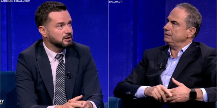 “Ramën nuk e heq dot nga pushteti, duhen pritur rezultatet”/ Protesta e PD-së, Curri në debat me Boçin: Nuk mund të shënojmë në portën tonë…