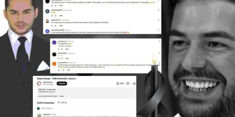 “Shpati do të mbetet gjithmonë i gjallë”/ Kënga hit “Valle kosovare” nga Shpat Kasapi sjell ‘avalancë’ komentesh nga fansat: Po presim të të shohim në Big Brother.