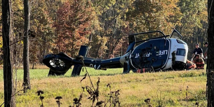 Tragjedi në SHBA: Helikopteri mjekësor përllogarit në Tennessee, një i vdekur dhe dy të plagosur rëndë.