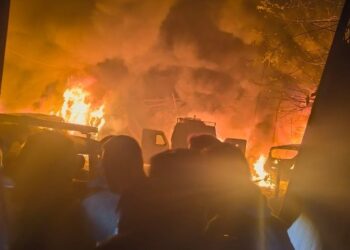VIDEO/ Shpërthim i fuqishëm në një stacion policie në Indi, shqetësime për viktimat