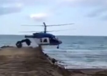 Video/ Çastet e rënies së helikopterit në Dagestan që i mori jetën 4 liderëve të industrisë së mbrojtjes ruse