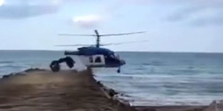 Video/ Çastet e rënies së helikopterit në Dagestan që i mori jetën 4 liderëve të industrisë së mbrojtjes ruse