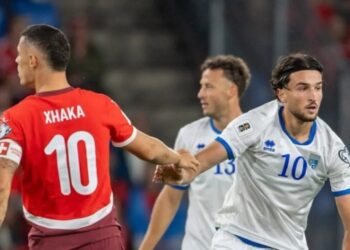 Xhaka përgëzon Kosovën për arritjen në Play-Off: Kosova ka arritur një sukses të jashtëzakonshëm në këto eliminatore.