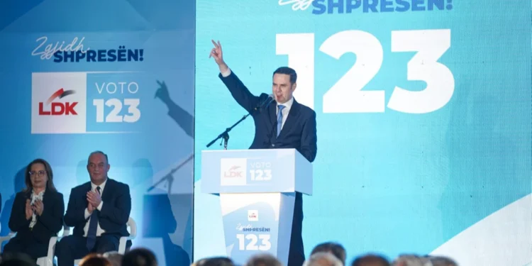 Abdixhiku paraqet 10 angazhime të LDK-së për Kosovën