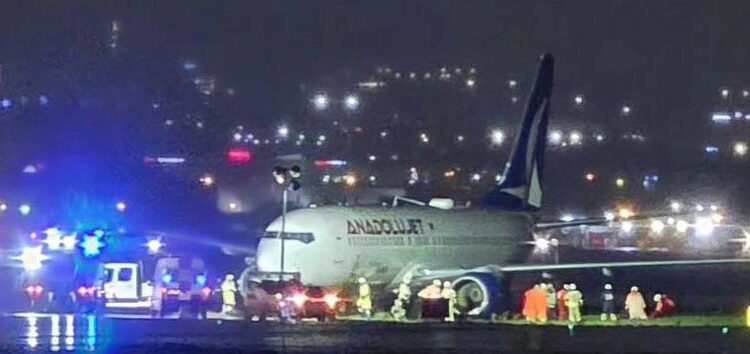 Aeroplani nga Prishtina për në Stamboll doli nga pista pas aterrimit, Ambasada njofton se nuk ka të lënduar.