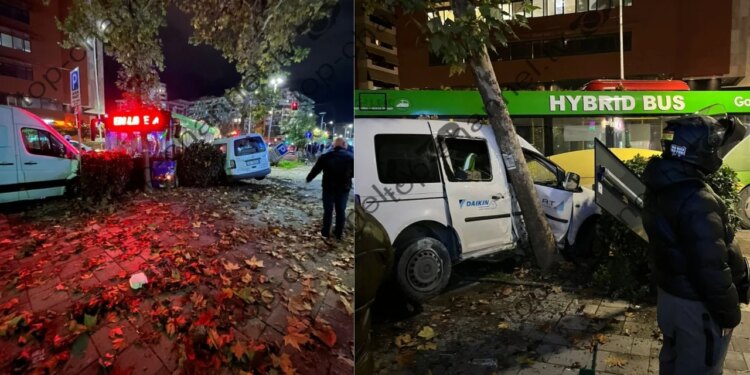 Aksidenti me autobus në Unazën e Tiranës: Plagoset drejtuesja e biçikletës dhe tre pasagjerë në urban, shoferi arrestohet.