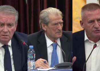 Aleatët 'sulmojnë' Berishën: Alimadhi thotë se s’ju intereson për ne pas zgjedhjeve, Ndoka: Ne nuk jemi të fajshëm për humbjen! Duka, Mediu dhe Blushi nuk ishin të pranishëm në takim.