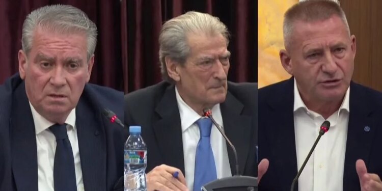 Aleatët 'sulmojnë' Berishën: Alimadhi thotë se s’ju intereson për ne pas zgjedhjeve, Ndoka: Ne nuk jemi të fajshëm për humbjen! Duka, Mediu dhe Blushi nuk ishin të pranishëm në takim.