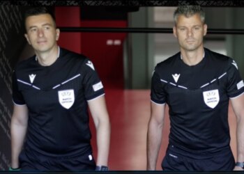 Arbitra shqiptarë do të drejtojnë ndeshje në Ligën e Evropës dhe atë të Konferencës në futbollin europian.