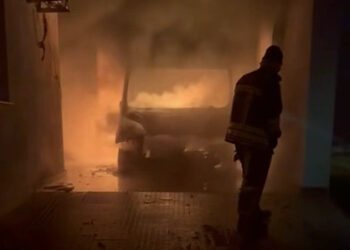 Autoambulanca digjet në fshatin Ratkoc të Rahovecit, arrestohet një i dyshuar