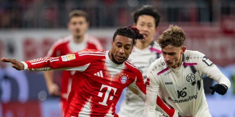 Bayerni shmang turpin ndaj vendit të fundit, një penallti e Kane siguron mbajtjen e serisë së pamposhtur për kampionët e Gjermanisë në Bundesligë.