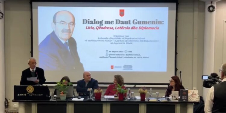 Daut Gumeni, nëpërmjet diplomacisë dhe persekutimit, Shqipëria dhe Greqia nderojnë poetin dhe ish-diplomatin.