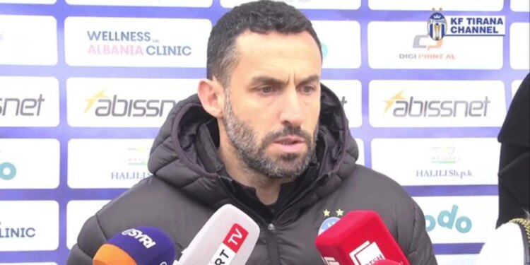 Derbi i Kryeqytetit: Trajneri i Tiranës, Nuhiu, thekson: "Të fitojmë për tifozët, nuk ndikon në të ardhmen time."