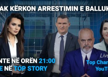Lajme të fundit: Ndryshon programi i Top Channel. Sonte në 21:00 transmitohet “Top Story” live, ja ku mund të ndiqni “Goca & Gra”.