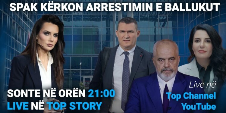 Lajme të fundit: Ndryshon programi i Top Channel. Sonte në 21:00 transmitohet “Top Story” live, ja ku mund të ndiqni “Goca & Gra”.