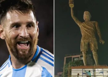 Lionel Messi nis “Tourin e GOAT” në Indi, ylli argjentinas do të zbullojë një statujë gjigante 21 metra në Kalkutë.