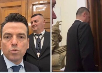 Shehaj qëndron në derë të Këshillit të Mandateve, Bardhi del nga mbledhja dhe njofton për bisedat, deputeti i PD: Nuk kanë pranuar të…