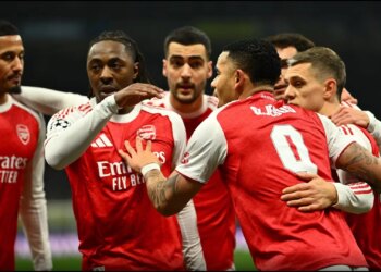 Arsenali ruan formën e shkëlqyer dhe e mposht Interin në Ligën e Kampionëve