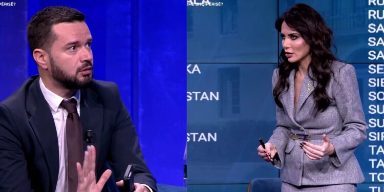 “Basta, ore Arjan”/ Grida Duma kritikon tonet në “Top Story” pas përplasjeve mes Currit dhe Balliut: Diskutim pa nivel!