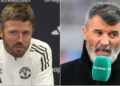 Carrick i kthen përgjigje të fuqishme Roy Keane-it në konferencën për media: Ai është krejtësisht...