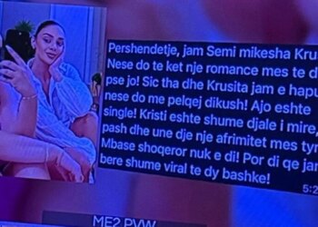 Çfarë lidhje ka Krusita me Kristin? Mesazhi që ka zbuluar mikja e këngëtares: Ajo është e gatshme për një lidhje...