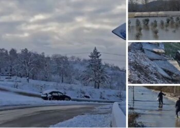 Disa familje dalin nga shtëpitë për shkak të shtrëngatave, rrugë të bllokuara dhe mungesë energjie. Rrëshqitjet e dheut kërcënojnë banesat në Mirditë, ja zonat më të prekura.