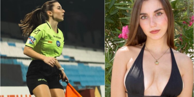 “Foto/ ‘Dy karta të kuq’ – Kush është gjyqtarja atraktive në Itali që po mahnit tifozët në rrjetet sociale”