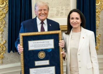 Machado e kritikon çmimin për Trump, Komiteti i Nobelit: Çmimet nuk transferohen.