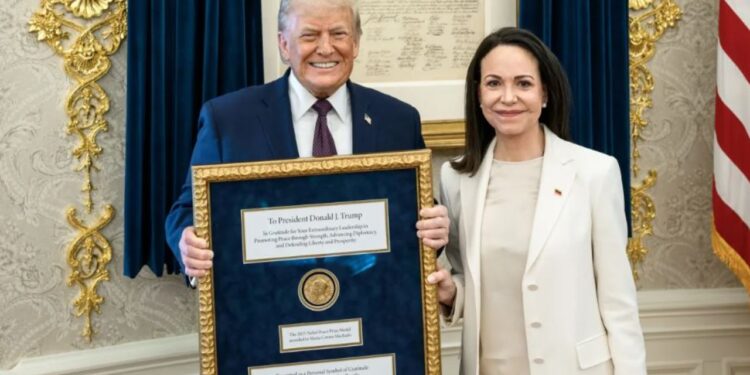 Machado e kritikon çmimin për Trump, Komiteti i Nobelit: Çmimet nuk transferohen.