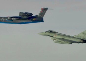 NATO's Air Command: Italia intercepts Russian BE-200 in Baltic airspace
