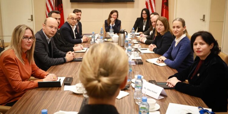Nancy VanHorn, zyrtare amerikane, takohet me deputetët e rinj të PS dhe PD: Rrisim bashkëpunimin mes SHBA-së dhe Shqipërisë